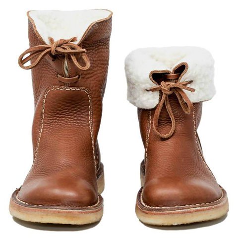 women snow boots flats winter shoes woman casual vintage sapato